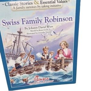 Swiss Family Robinson paperback book by Chick Fil A